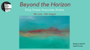 poster for the beyond the horizon exhibition