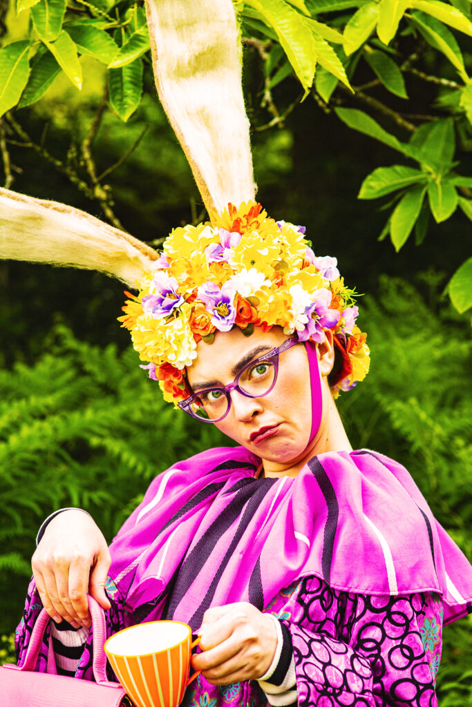 Kira Hayes (Old Firm Friends; Seven Dials Playhouse) as the Hare